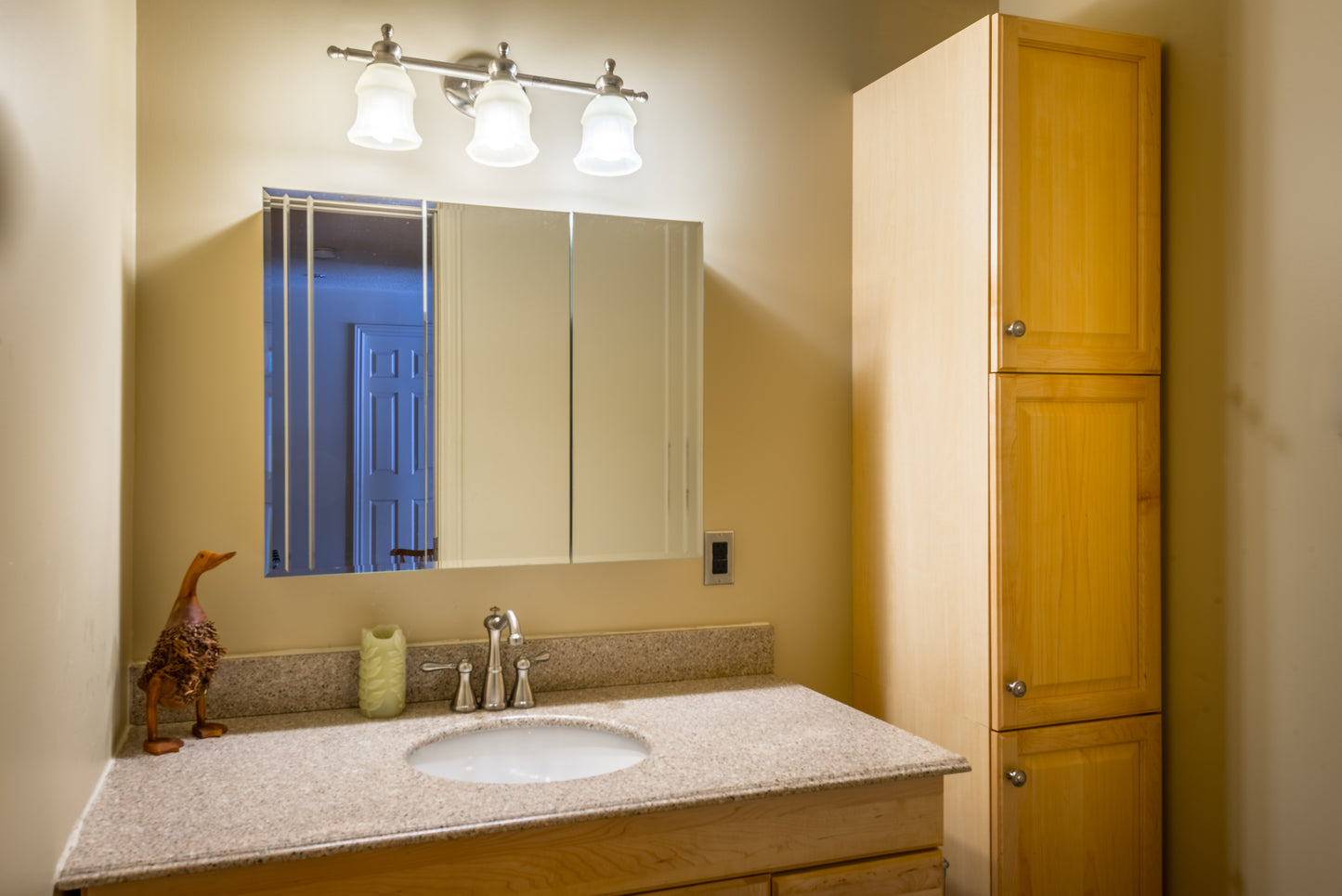 Kemptville - Abbott Road Suites - West Suite Furnished 1 Bedroom Rental with King Bed